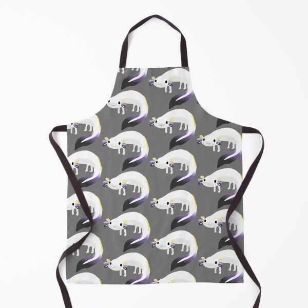 Item preview, Non-Binary Axolotl designed and sold by Kay-Marie-Art.