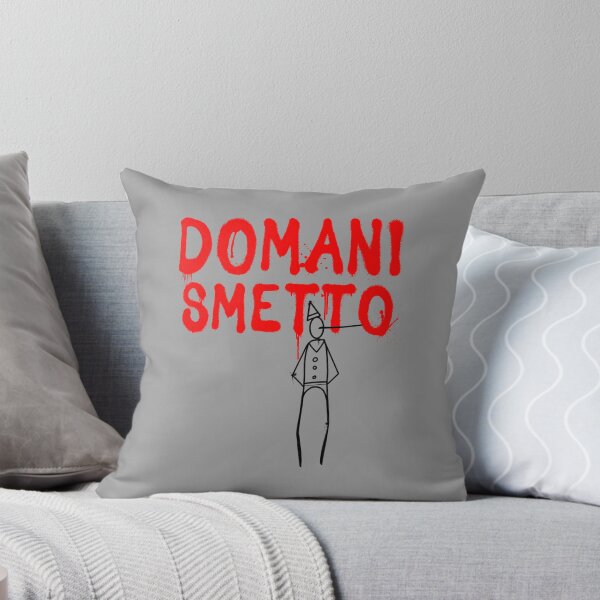 Item preview, Domani smetto designed and sold by Blacklinesw9.