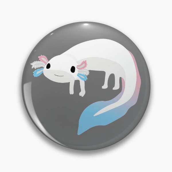 Item preview, Trans Axolotl designed and sold by Kay-Marie-Art.