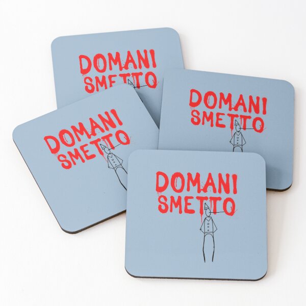 Item preview, Domani smetto designed and sold by Blacklinesw9.
