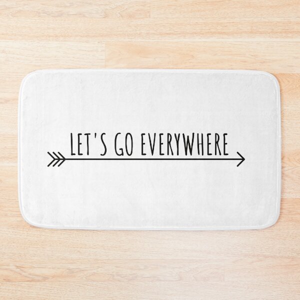 Item preview, Let's Go Everywhere designed and sold by Heedee Design.