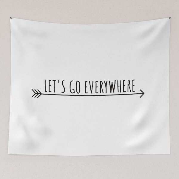 Item preview, Let's Go Everywhere designed and sold by Heedee Design.