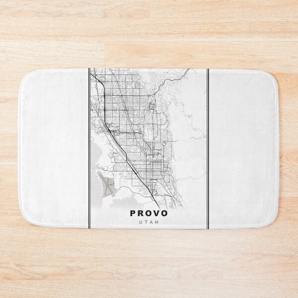 Item preview, Provo Map designed and sold by Tamas Das.