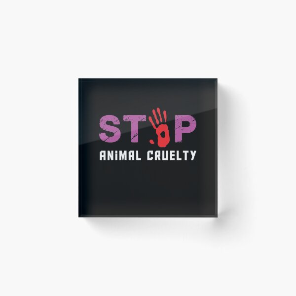 Item preview, Stop Animal Cruelty designed and sold by ubantee.