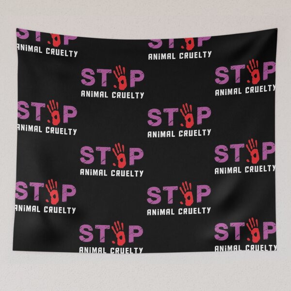 Item preview, Stop Animal Cruelty designed and sold by ubantee.