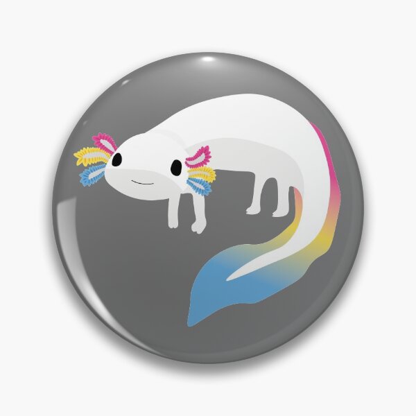 Item preview, Pansexual Axolotl designed and sold by Kay-Marie-Art.