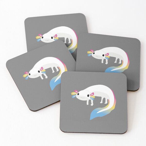 Item preview, Pansexual Axolotl designed and sold by Kay-Marie-Art.