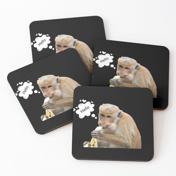 Item preview, Laughing Monkey Saying Hello designed and sold by Ani1111.