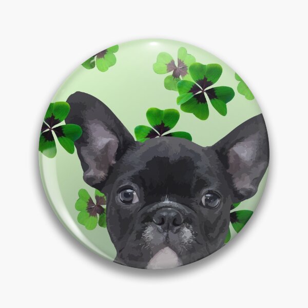 Artikelvorschau, St. Patrick's Day French Bulldog shamrock entworfen und verkauft von Move-Art.
