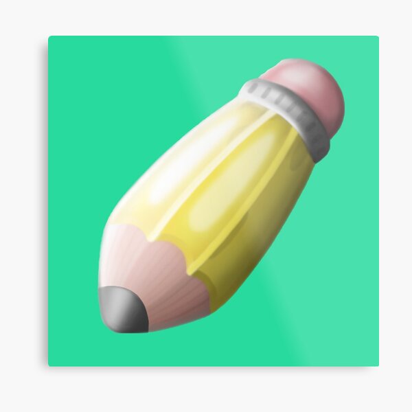 Pencil Metal Print