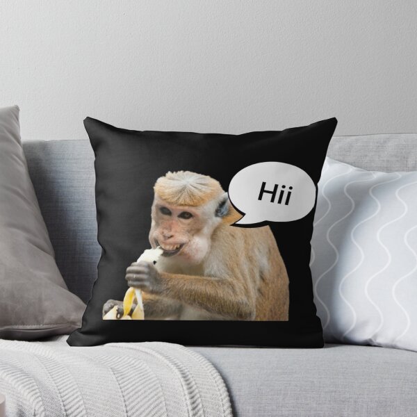 Item preview, Laughing Monkey Saying Hii designed and sold by Ani1111.
