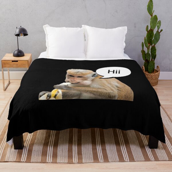 Item preview, Laughing Monkey Saying Hii designed and sold by Ani1111.