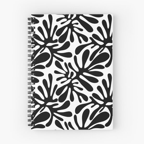 Item preview, Black and white abstract shape pattern designed and sold by IevaLiART.
