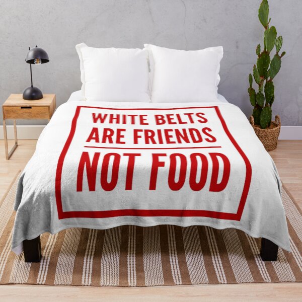 Item preview, Brazilian Jiu Jitsu | White Belts Are Friends Not Food - BJJ designed and sold by MMA Apparel.