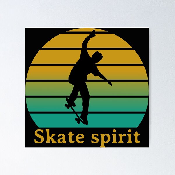 Item preview, Skateboard spirit designed and sold by saturdayride.