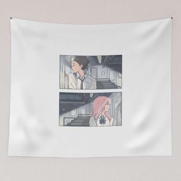 Item preview, a silent voice train scene designed and sold by faifto.