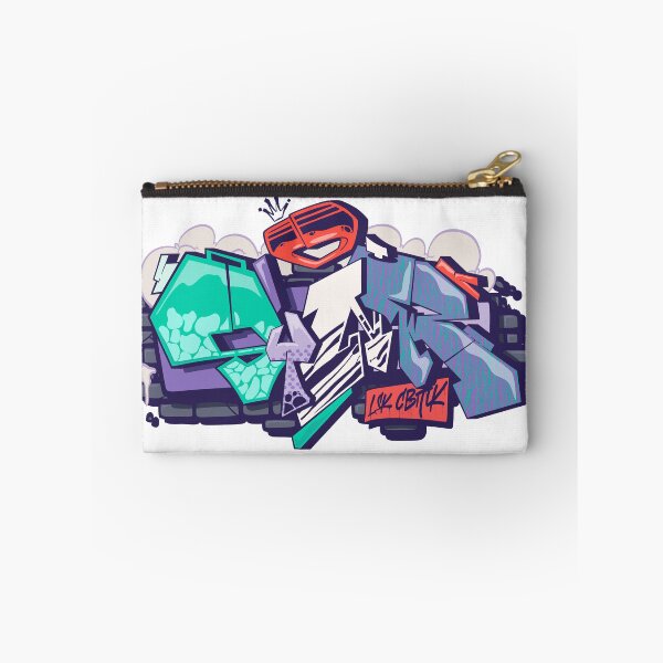 Item preview, Teal & Purple Graffiti Piece designed and sold by maniakdraws.