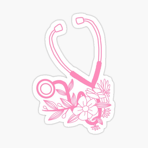Item preview, Beautiful Artistic Stethoscope with Flowers  designed and sold by adesignworld.