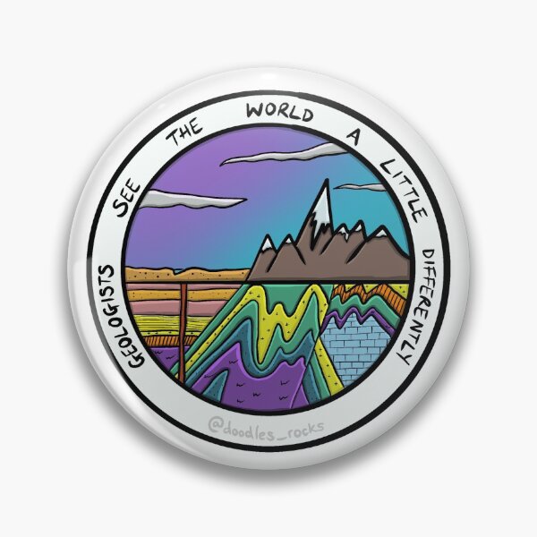 Item preview, A Geologist's Badge of Honour designed and sold by RockADoodles.