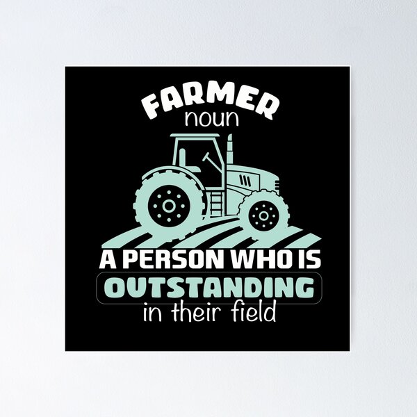 Item preview, Farmer For Life - Farmer Definition Outstanding in The Field Farming Supporter designed and sold by NSTeeDesign.