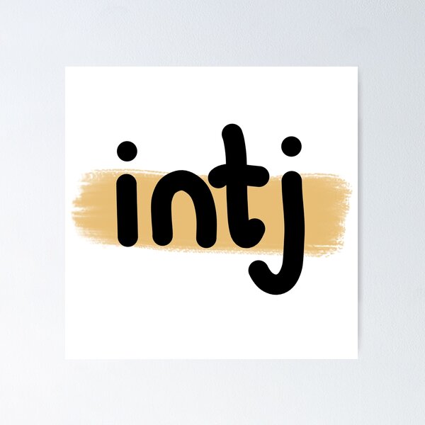 Item preview, INTJ MBTI 16 personalities designed and sold by MirkasDesign.
