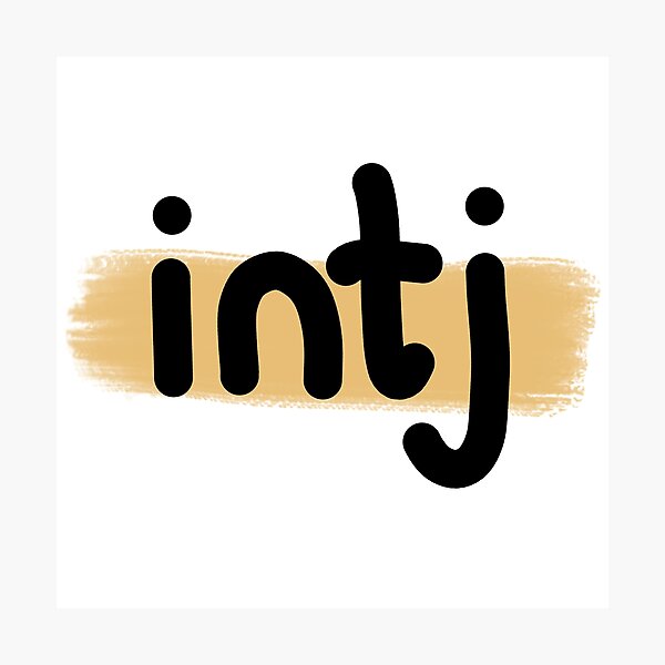 Item preview, INTJ MBTI 16 personalities designed and sold by MirkasDesign.