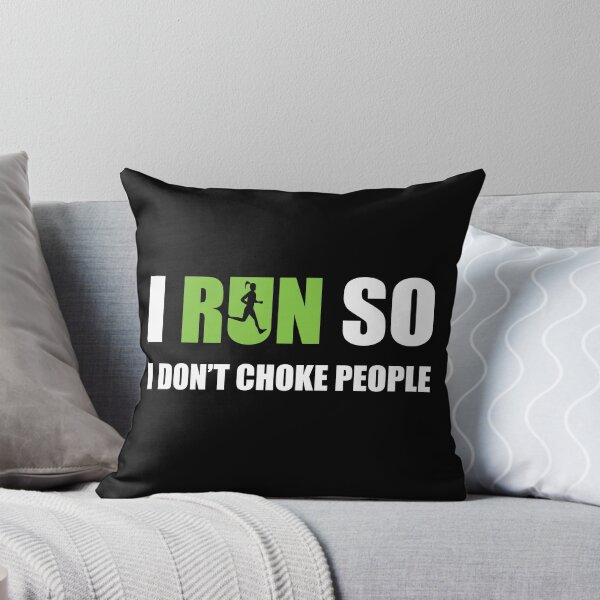 Item preview, Run So I Dont Choke People designed and sold by ubantee.