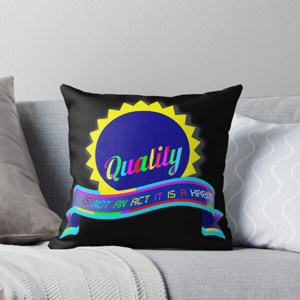 Item preview, Quality Is Not An Act It Is A Habit - Quality Cannot Be Manufactured designed and sold by Viktor Kabbach.