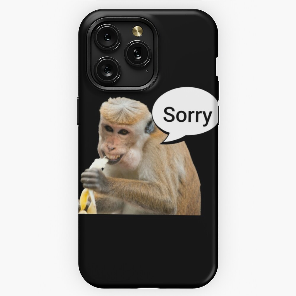 Laughing Monkey Saying Hii iPad Case & Skin for Sale by Ani1111