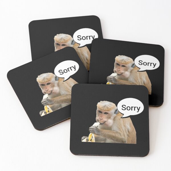 Item preview, Laughing Monkey Saying Sorry designed and sold by Ani1111.