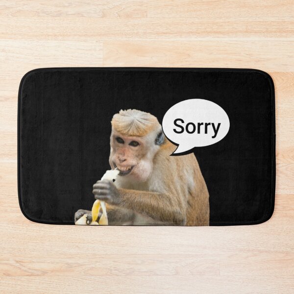 Item preview, Laughing Monkey Saying Sorry designed and sold by Ani1111.