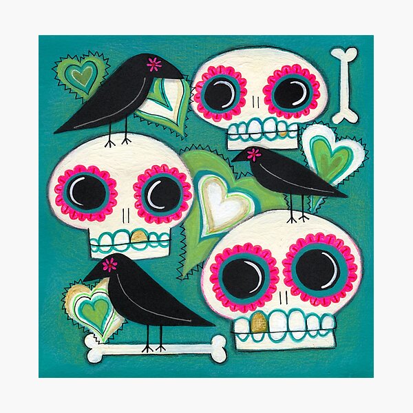 Item preview, Skulls & Crows designed and sold by Pink-Ivy.