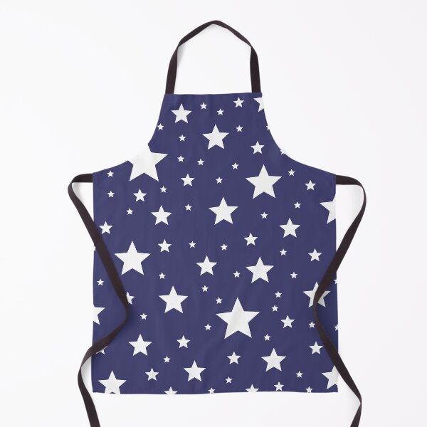 Item preview, White stars on blue background designed and sold by fowons.