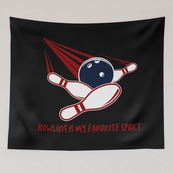 Item preview, Bowling is my favorite sport designed and sold by HasnaanMohsin.