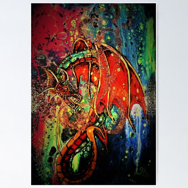 Item preview, Little Red Dragon designed and sold by ItaStephenson.