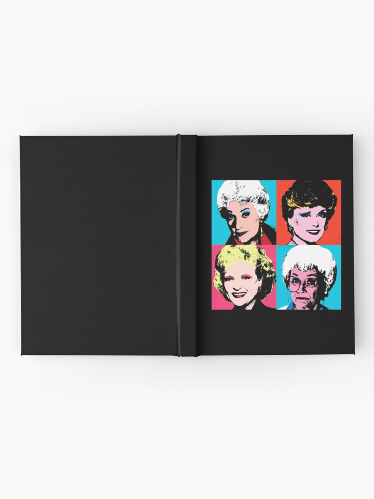 Alternate view of Golden Warhol Girls Hardcover Journal