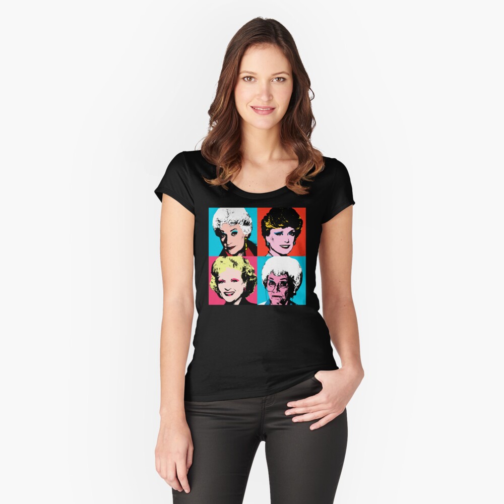 Item preview, Fitted Scoop T-Shirt designed and sold by Retro-Freak.