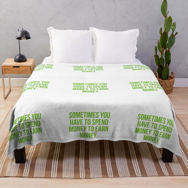 Item preview, Spend money to earn money. Simple design. designed and sold by Andrew Hopgood.