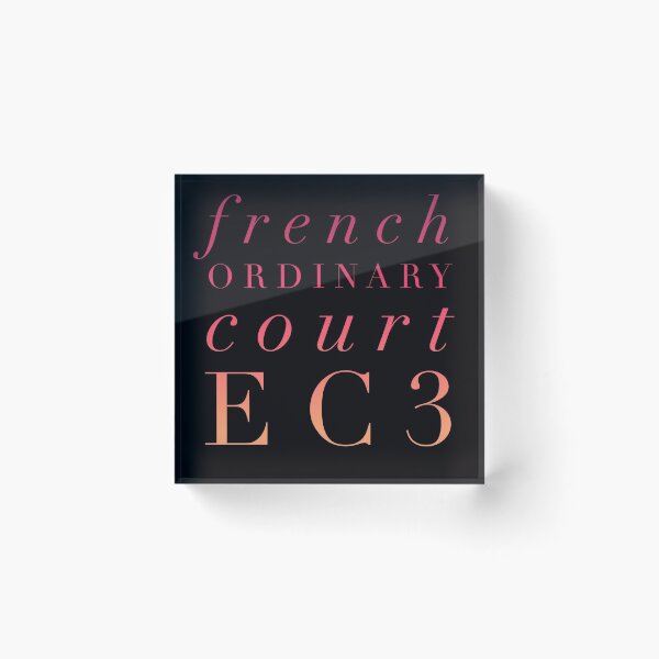 Item preview, French Ordinary Court EC3 designed and sold by jonfun1.