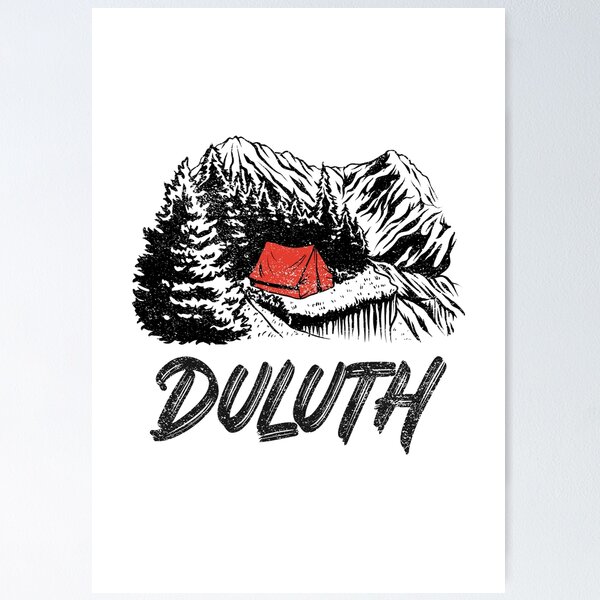 Artikelvorschau, Duluth Minnesota Camping entworfen und verkauft von Taumaturgo.