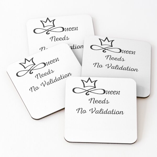 Item preview, Queen Needs No Validation designed and sold by TheTuckTag.