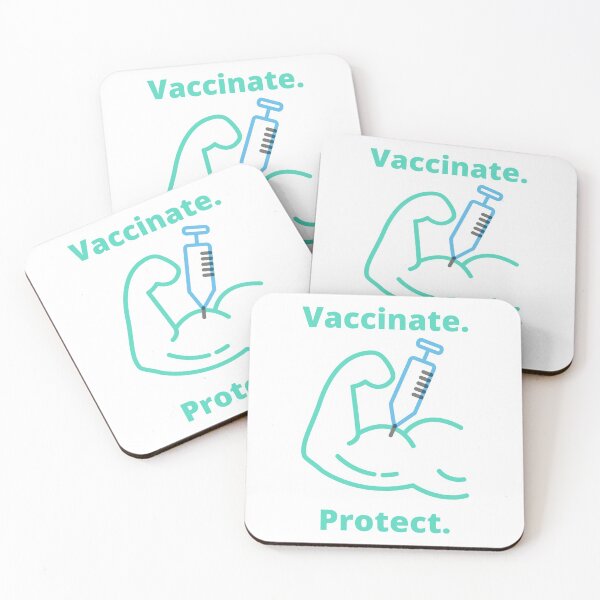 Item preview, vaccinate, protect designed and sold by Peachy-Draws.