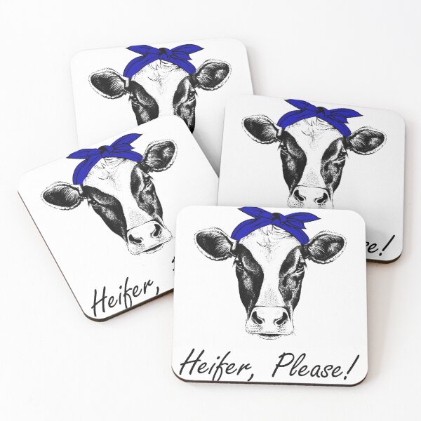 Item preview, cute cow with bandana heifer please. Awesome gift for Cattle lover designed and sold by Titmit.