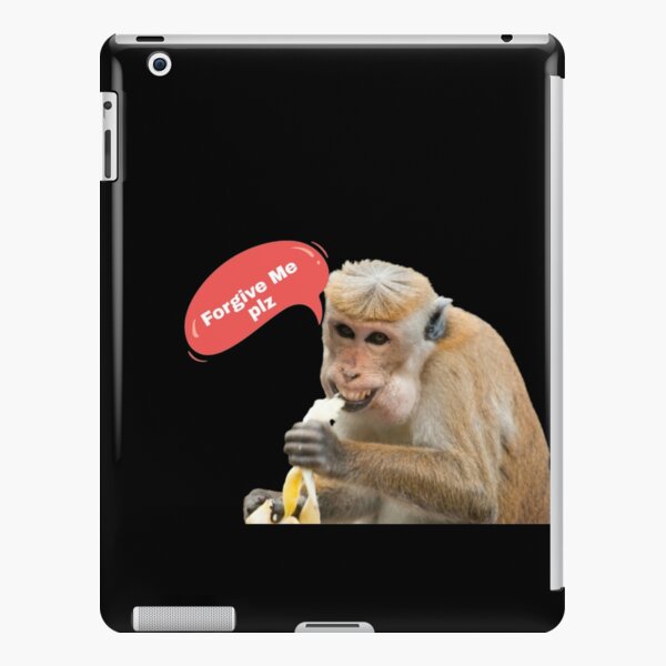 Laughing Monkey Saying Hii iPad Case & Skin for Sale by Ani1111