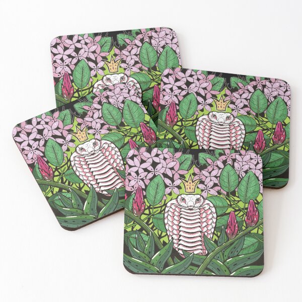 Item preview, Floral King Cobra designed and sold by ingah-art.