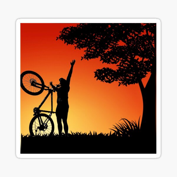 Enduro Fox Sticker Aufkleber Mountainbike MTB Downhill 