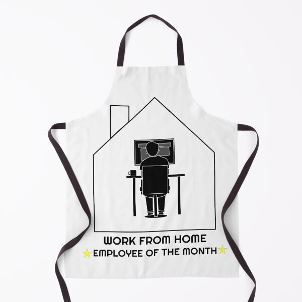 Item preview, Work From Home Employee Of The Month designed and sold by ZamuDesign.
