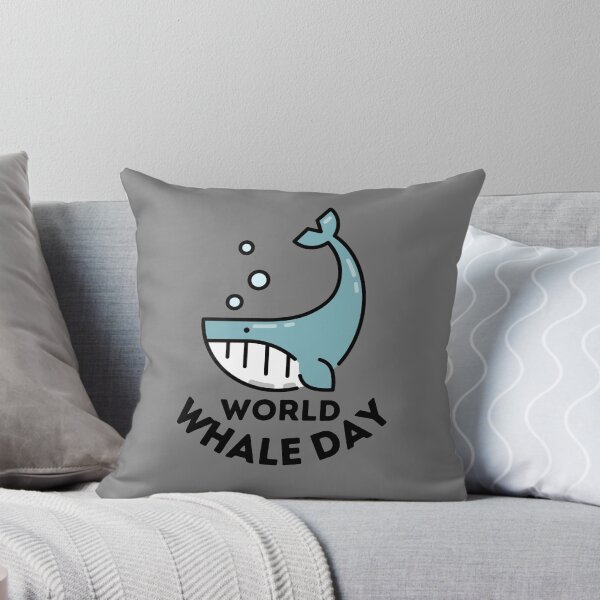 Item preview, Happy World Whale Day designed and sold by StudioAquaLumos.