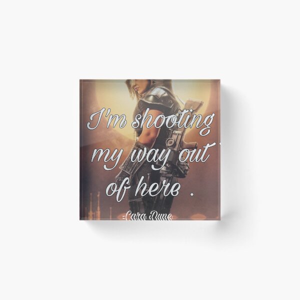 Item preview, Cara Dune quote  designed and sold by prettyfemme.