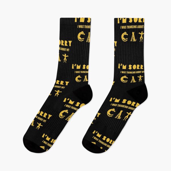Item preview, I'm Sorry I Was Thinking About My Cat designed and sold by ubantee.